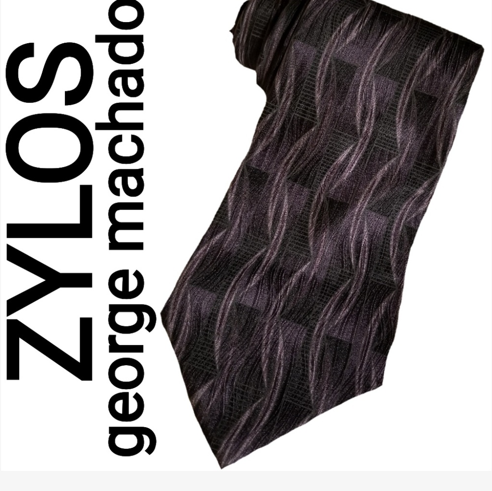ZYLOS George Machado Tie